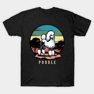 Poodle | Retro design for Dog Lovers T-Shirt